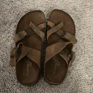 Brown sandals